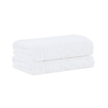 Imagem de Jogo de Toalhas Buddemeyer Lovely Lavabo Branco 2 peças