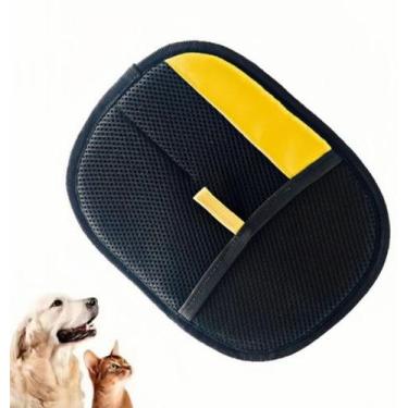 Imagem de Luva Removedora De Pelos Pet1 unidade Cães Gatos Cor Preta - Katheon