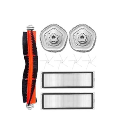 Imagem de Compatible With Dreame Bot W10 W10pro Vacuum Cleaner Accessories Main Side Brush HEPA Filter Mop Cloth Rag Spare Parts(Chocolate)