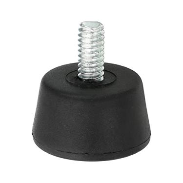 Imagem de Tripé de borracha universal de 1/10.2 cm x 3.3 cm, peças de reposição de tripé antiderrapante para tripés de câmera, monopé, preto