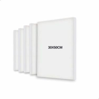 Imagem de Kit 5 Telas para Pintura para Tinta Óleo ou Acrílica 30x50