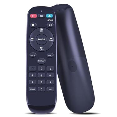 Imagem de RETROSUN Controle remoto de substituição para sistema de prateleira estéreo LONPOO LP-816, para Micro CD Player TIAMBOY TB-816B nostálgico