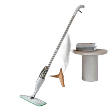 Imagem de Mop Spray Gatilho Giratório Para Limpeza Rápida Microfibra