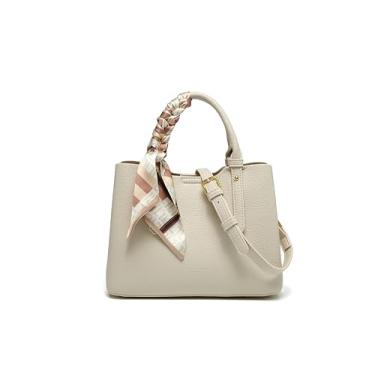 Imagem de RTPRTP Carteira e bolsa, alça superior, bolsa de ombro, bolsa carteiro feminina, Branco