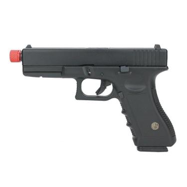 Imagem de Pistola Airsoft Gás Gbb Glock V17 Full Metal Blowback Rossi