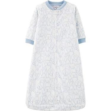 Imagem de Carter's Bolsa de dormir unissex para bebês (Cão azul, 3-6 meses)