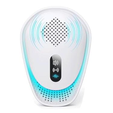 Imagem de Repelente de pragas ultrassônico atualizado 2025, repelente de insetos, controle de pragas, barata, rato, insetos, mosquitos, ratos, aranha, formiga, plugue ultrassônico repelente de roedores