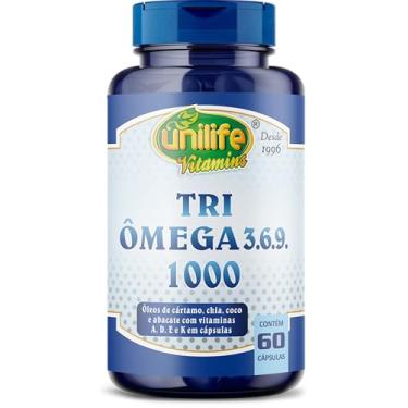 Imagem de Ômega 3 - Tri Ômega 3.6.9 + Vitaminas - 60 cápsulas