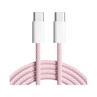 Imagem de Cabo De Carregamento Rápido Tipo C Para Tipo C De 60W Para iPhone 15, 