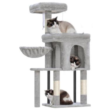 Imagem de Torre para Gatos Hey-brother MPJ009SW con Rascadores