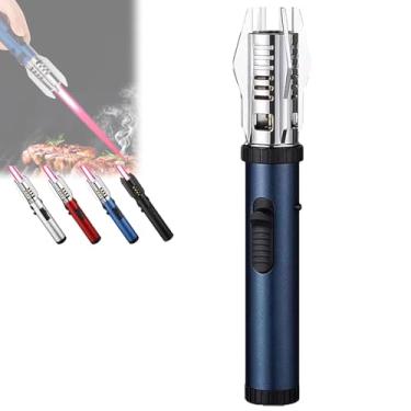 Imagem de Isqueiro Blazara, Isqueiro Elétrico Luxblaze, Isqueiro Elétrico, Acampamento Externo À Prova de Vento Reto, Recarregável, Cor Ajustável, Luxs Blazes Plasma Lighterz Recarregável (BB)