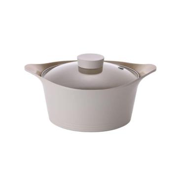 Imagem de Caçarola 20cm/2,4l Indução Com Revestimento Cerâmico - Bela - Neoflam - Pérola