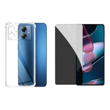 Imagem de Capinha + pelicula privacidade de vidro 3D compativel com MOTO G55