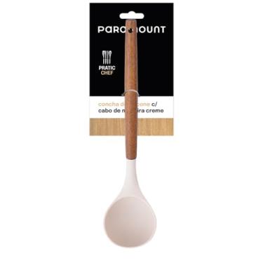 Imagem de Concha de Silicone c/Cabo de Madeira