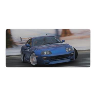 Imagem de Drift Car Sup Sport ClassicLarge Gaming Mouse Pads Antiderrapante Base de Borracha Tapete de Mesa Laptop Acessórios de Computador Suprimentos Bloco de Escrita para Escritório Casa 40 x 90 cm