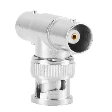 Imagem de aqxreight 2pcs BNC Macho para Fêmea Adaptador 3 Vias de Vigilância Vídeo T Conector Divisor um Divide (um um Conector BNCBNC Fêmea JacksBNC PlugBNC T Adaptadorconector BNC de 3 Vias