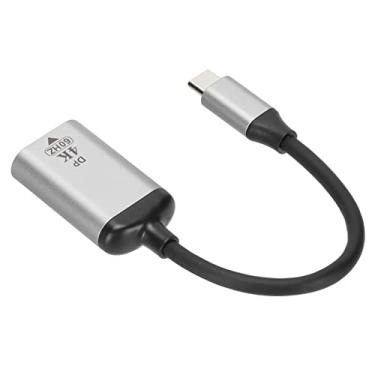 Imagem de Cryfokt Conversor Type C para DisplayPort Adaptador Leve 4K 60 Hz para Viagens de Negócios e Prazer Visual para Laptops Type C