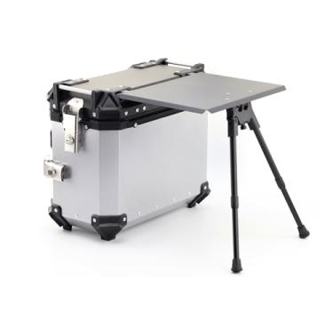 Imagem de Mesa de expansão grande para uso ao ar livre, moto, ciclismo, pesca, suporte para motocicleta, caixa lateral, placa de expansão nova