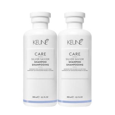 Imagem de Kit Keune Care Silver Savior  Shampoo 300ml (2 unidades) - Keune Hair 