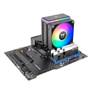Imagem de Cooler ARGB Tt Astria 400 Lightning 6 Heatpipes 1 Fan 120mm Intel LGA  1700 - Cl-p120-ca12sw-a