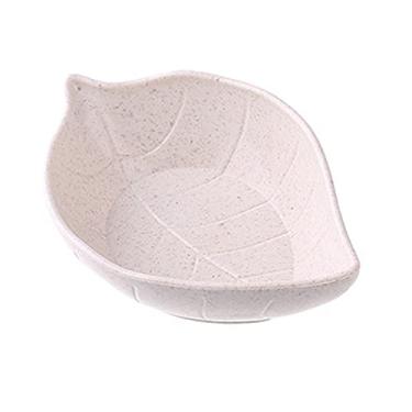 Imagem de Prato Pequeno de Palha Trigo Utensílios Cozinha para Vinagre Molho Tempero Azeitona Acompanhamento Solúvel Saúde Fácil Usar Grip Confortável Supriment