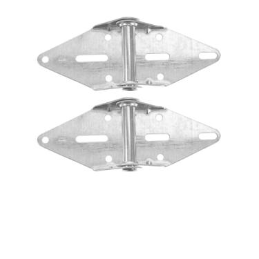 Imagem de 2 dobradiças de porta de garagem dobradiça dobradiça porta caixa armário garagem resistente gaveta canto fechamento móveis armário de madeira