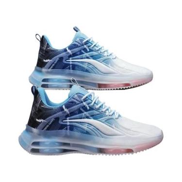 Imagem de Tênis De Basquete Masculino Respirável Antiderrapante Com Amorteciment