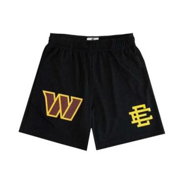 Imagem de Bermuda De Ginástica Masculina Com Estampa Floral Em Malha Verão 2025 