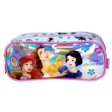Imagem de Estojo Escolar Triplo Princesas Y1 Disney Xeryus