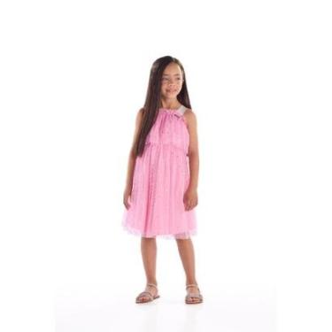 Imagem de Vestido Infantil em Tule Forrado Quimby-Feminino