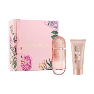 Imagem de Kit Carolina Herrera 212 Vip Rosé Elixir EDP Perfume Feminino 80ml e Loção Corporal 100ml-Feminino