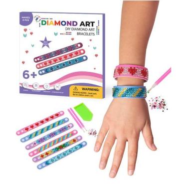 Imagem de Kit de pulseira Little Jupiter Diamond Art para crianças de 6 anos ou 