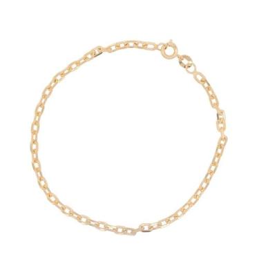 Imagem de Pulseira Cartie Elo Curto - Folheado A Ouro. - De Carvalho Jóias