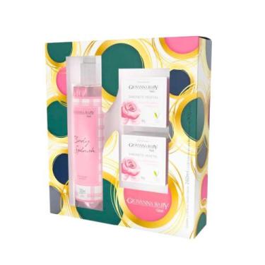 Imagem de Kit Body Splash e 2 Sabonetes Vegetais Giovanna Baby Classic