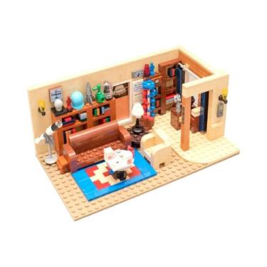 Imagem de Blocos De Montar Modelo Sala De Estar Friends BigBang Theory 21302 534