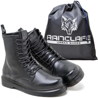 Imagem de Bota Coturno Rock Cano Alto Couro Masculino-Masculino