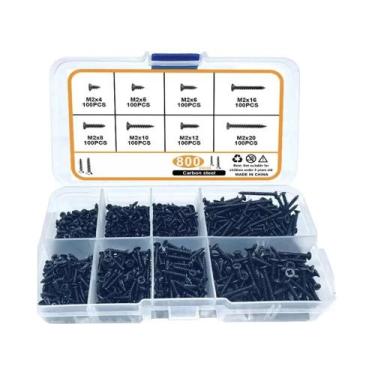 Imagem de Parafuso Autoatarraxante De Cabeça Chata Cruzada M2 Em Aço Carbono Pre