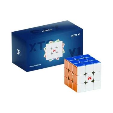 Imagem de Cubo Mágico Magnético 3X3 Qiyi XMD XT3 Pioneer Sem Adesivos Brinquedo 