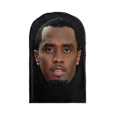 Imagem de Máscara Facial Engraçada Impressa Em 3D Realista, De Malha Elástica, P