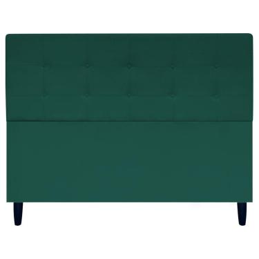 Imagem de Cabeceira Cama Ivy Para Cama Queen 160 Cm Suede Verde, Suede