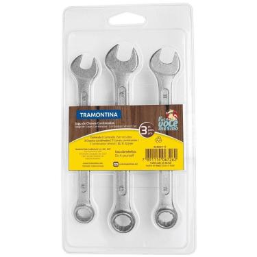 Imagem de Jogo De Chaves Combinadas Tramontina 3 Peças Tramontina