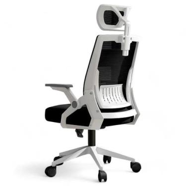 Imagem de Cadeira Escritorio Ergonomica Giratória e com Altura Ajustavel METALRE