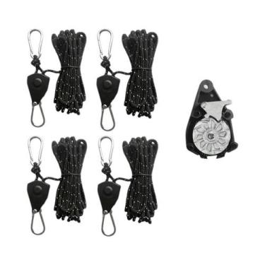 Imagem de Corda De Amarração Com Catraca De 4mm E 4m Para Tendas De Camping, Tol