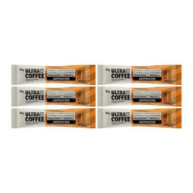 Imagem de Kit 6 Suplemento Ultracoffee Cappuccino 10G Plant Power