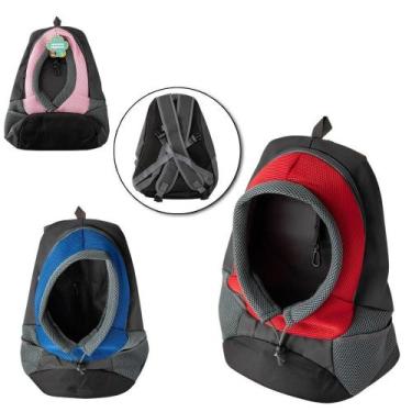 Imagem de Mochila Canguru Fluffie Para Cachorro E Gato 42X28X16Cm