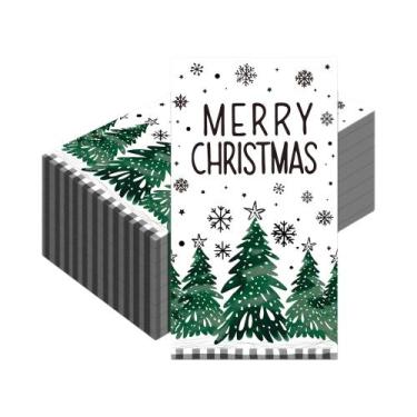 Imagem de Guardanapos De Natal Descartáveis 20 40 60pcs, Servilletas De Papel Pa