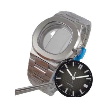 Imagem de Caixa De Relógio À Prova d'Água 10BAR Em Aço Inoxidável 316L Para Séri