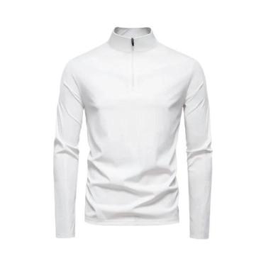 Imagem de Camisa De Sol Masculina Leve E Respirável Com Proteção UV Para Ativida