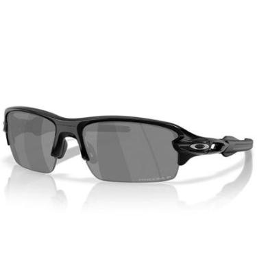 Imagem de Óculos de Sol Oakley Flak 2.0 S Polished Black 0459-Masculino