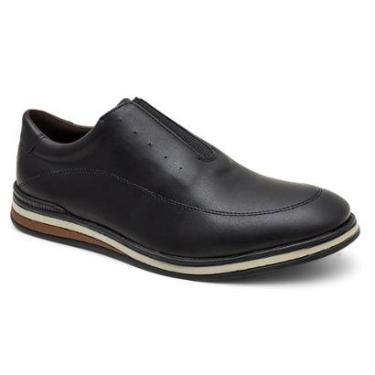 Imagem de Sapato Casual Masculino Couro Sintético Confortável Slip On-Masculino
